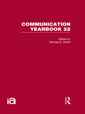 cover image of Communication Yearbook 22